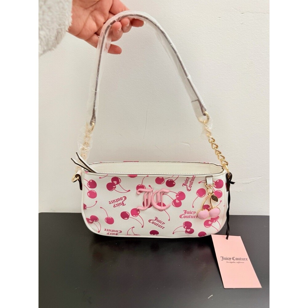 NWT Juicy Couture Cherry On Top Shoulder Bag - Picture 3 of 10